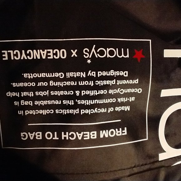 2 Macy's X Oceancycle bags - Picture 7 of 9